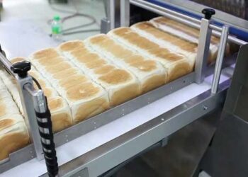Maquinaria para la producción de pan industrial