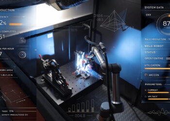 digitalización de soldadura con célula soldadura cobot